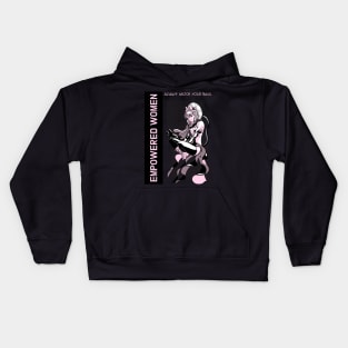 EMPOWERED WOMEN ALWAYS WATCH YOUR BACK Kids Hoodie